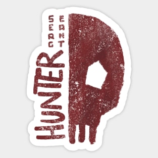 Sergeant Hunter Sticker